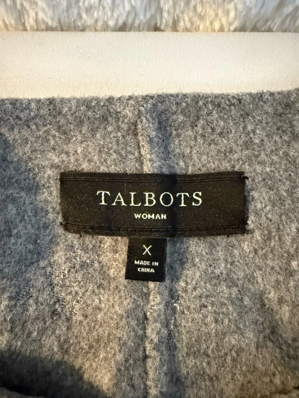 Talbot wool blend blazer cardigan size x - Picture 5 of 9